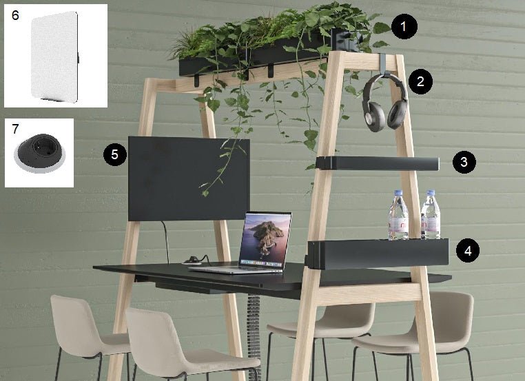 Workdesk Arco KD#4 - Kasedia.store