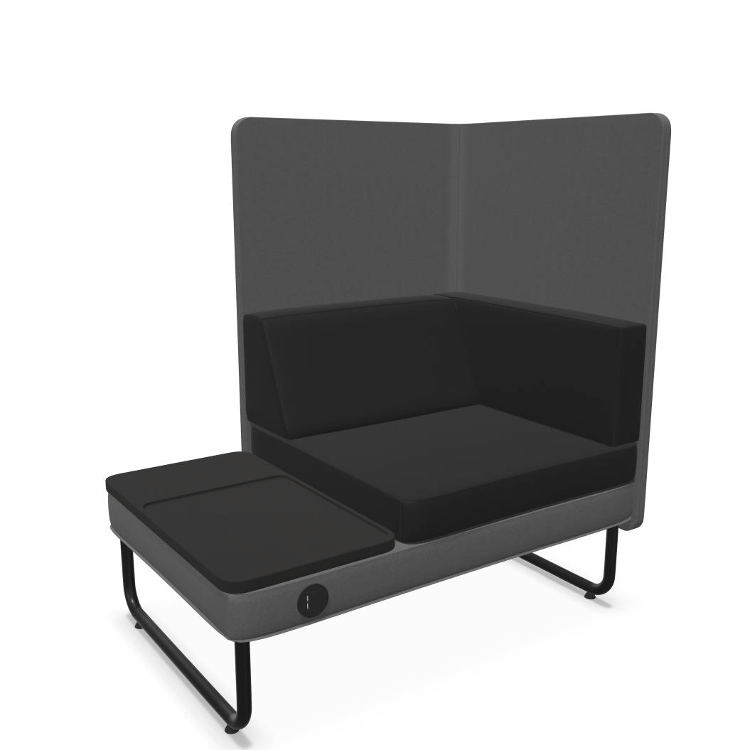 WorkSofa Black - Kasedia.store