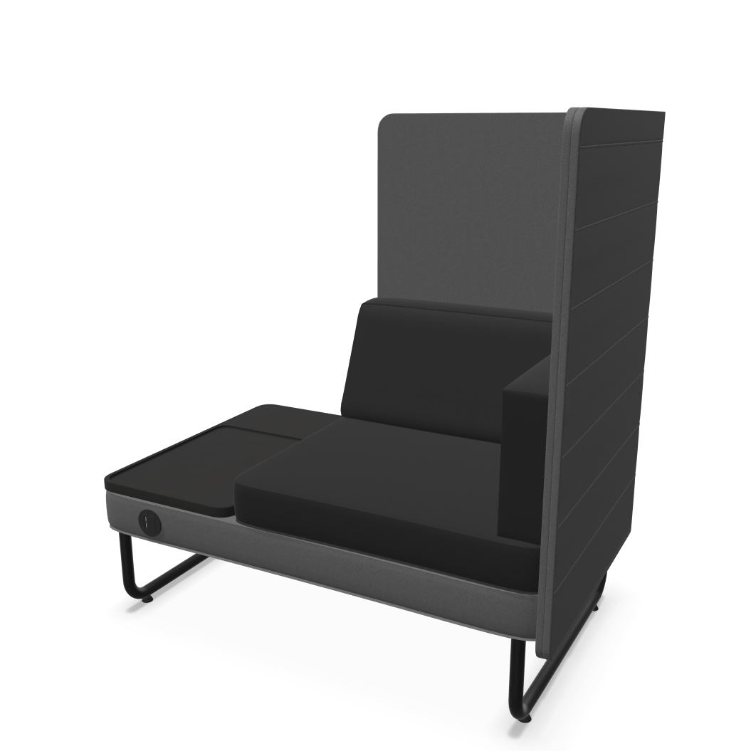 WorkSofa Black - Kasedia.store