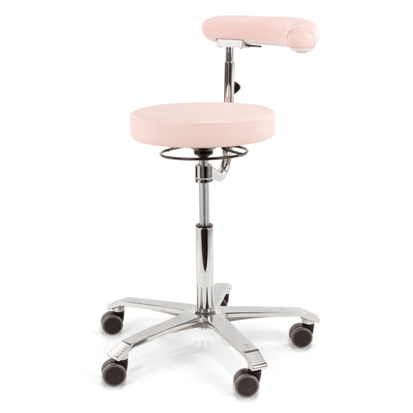 Drehhocker 6260 mit drehbarer Rücken-und Armunterstützung - Kasedia.store