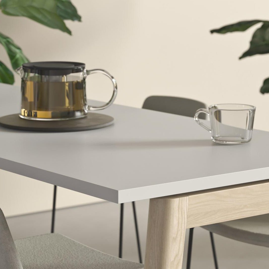 Hochtisch Arco mit Holzgestell - Kasedia.store
