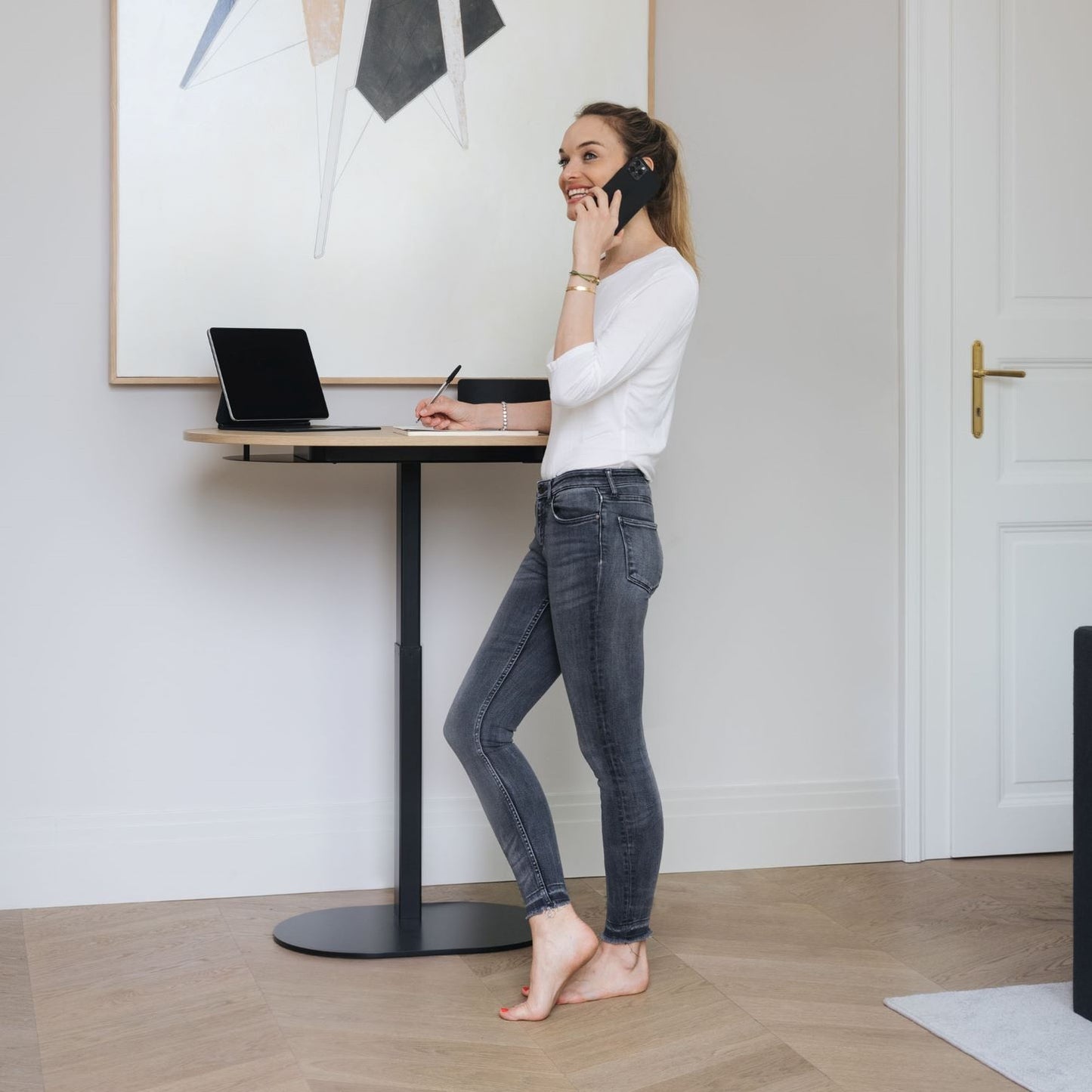 Home Office Arbeitstisch U-Lift - Kasedia.store