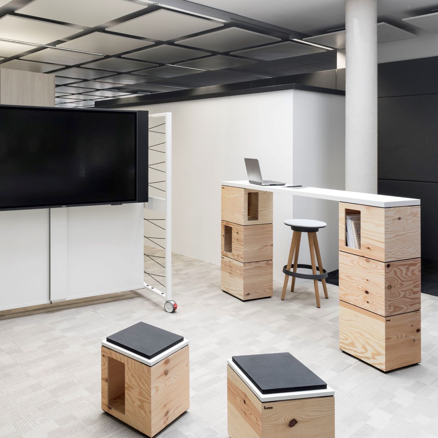 Pixel by bene Box mit seitlichen Öffnungen - Kasedia.store