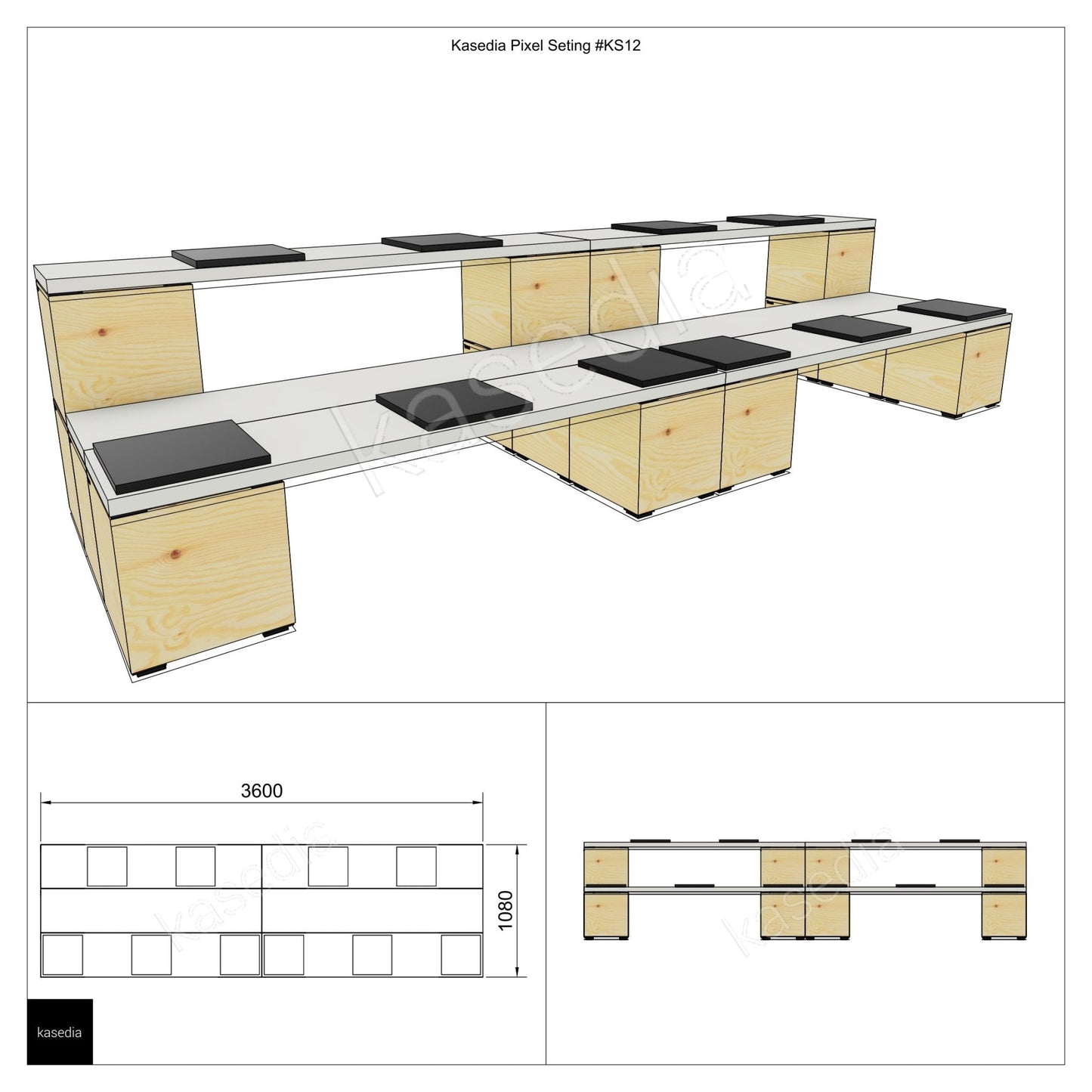 Pixel Setting #KS12 - Kasedia.store