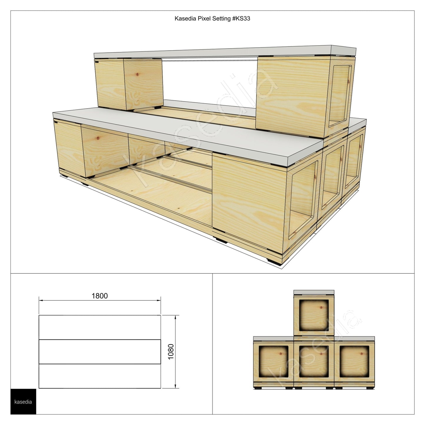 Pixel Setting #KS33 - Kasedia.store
