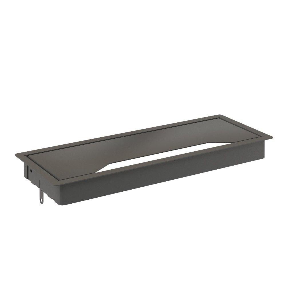 Schreibtisch Arco F3 mit eckigem Ausschnitt - Kasedia.store