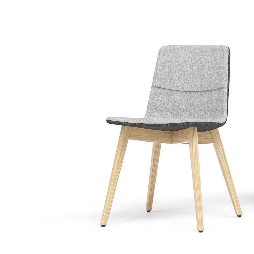 Stuhl Legnissi mit Holzgestell - Kasedia.store