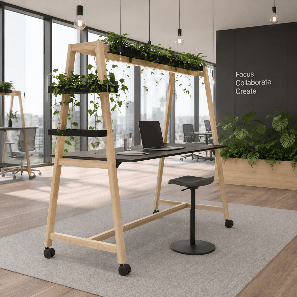 Arco X1 – Collaboration Workdesk mobil - Kasedia.store