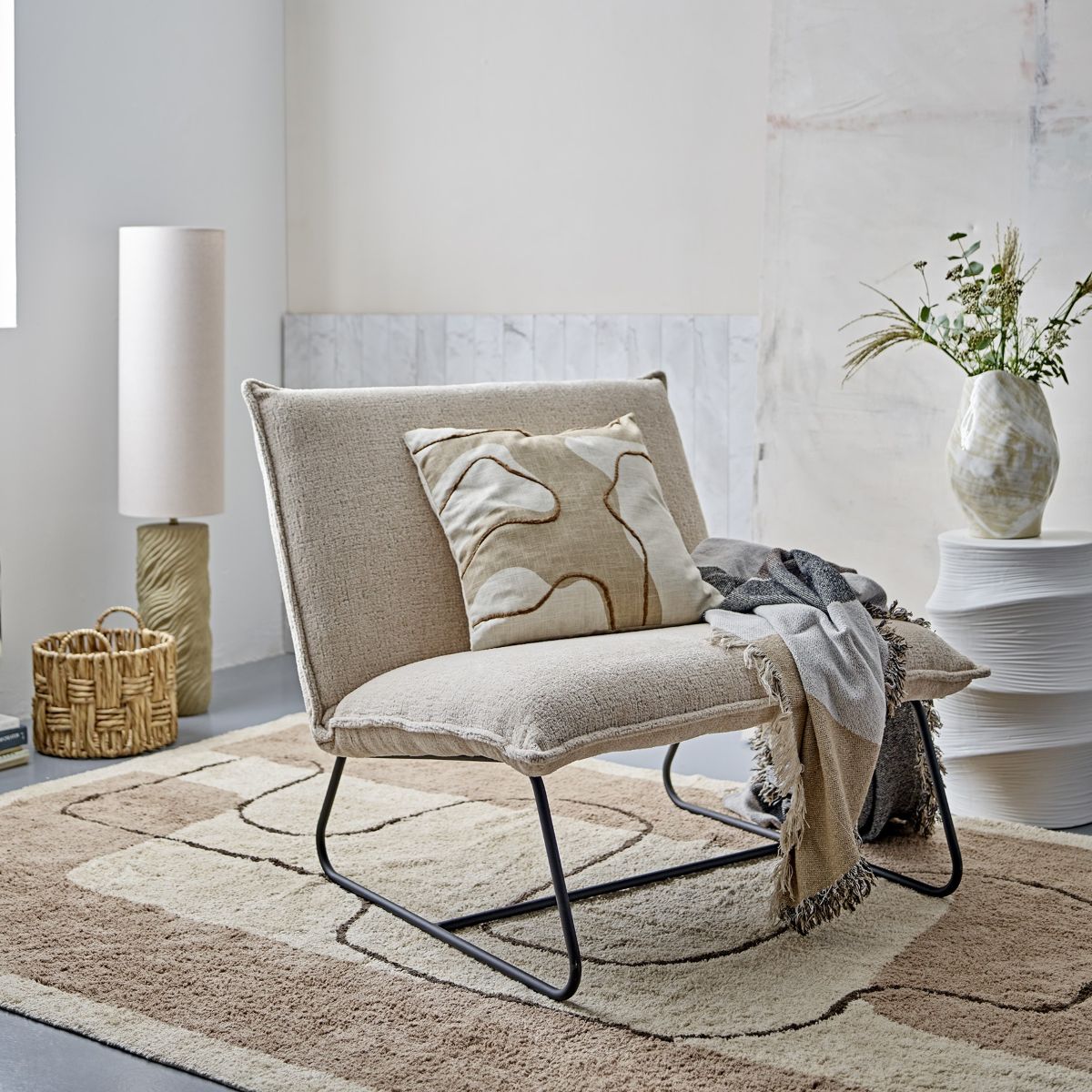 Cape Loungesessel beige - Kasedia.store
