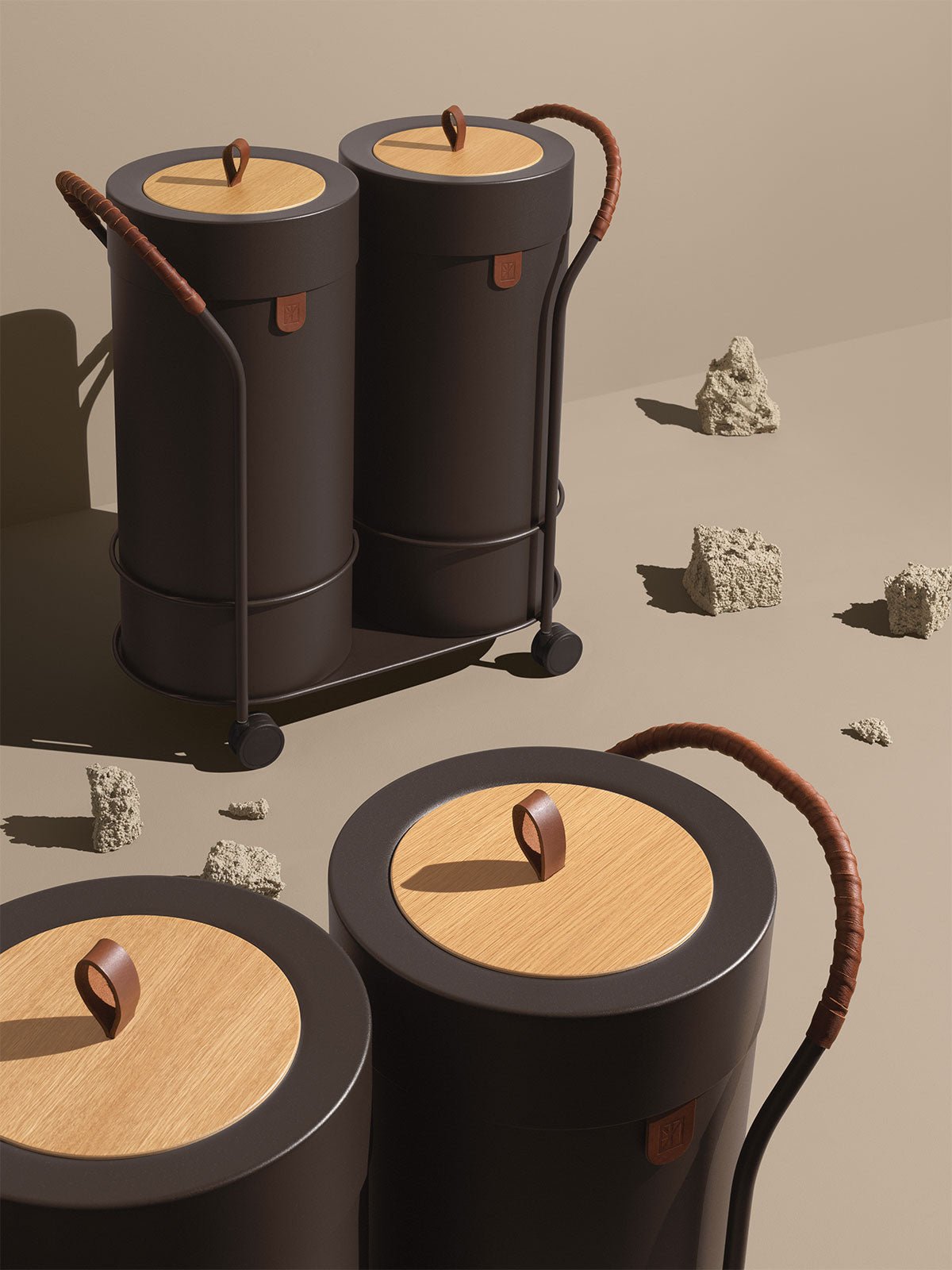 Mizetto Bin There L – mobile Recyclingstation - Kasedia.store