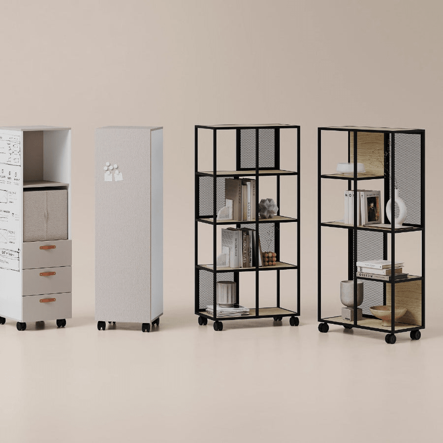 Offa Metallregal – mobiler Raumteiler - Kasedia.store