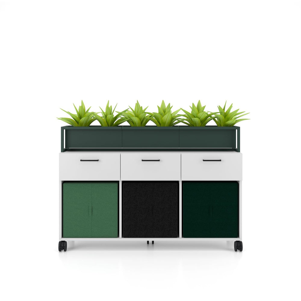 
                  
                    Offa Sideboard Triple Box green - Kasedia.store
                  
                