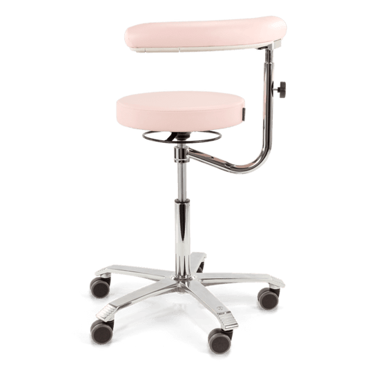 Drehhocker 6260 mit drehbarer Rücken-und Armunterstützung - Kasedia.store