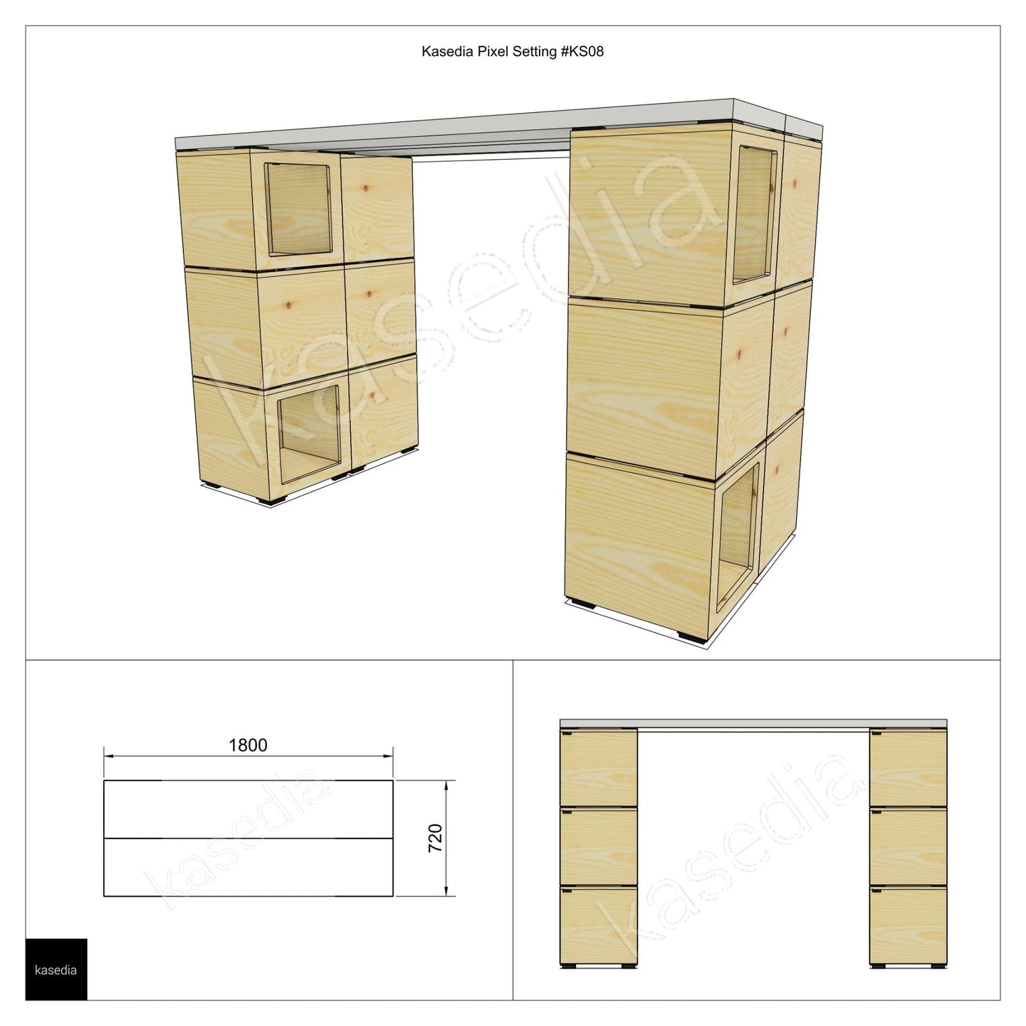 Pixel Setting #KS08 - Kasedia.store