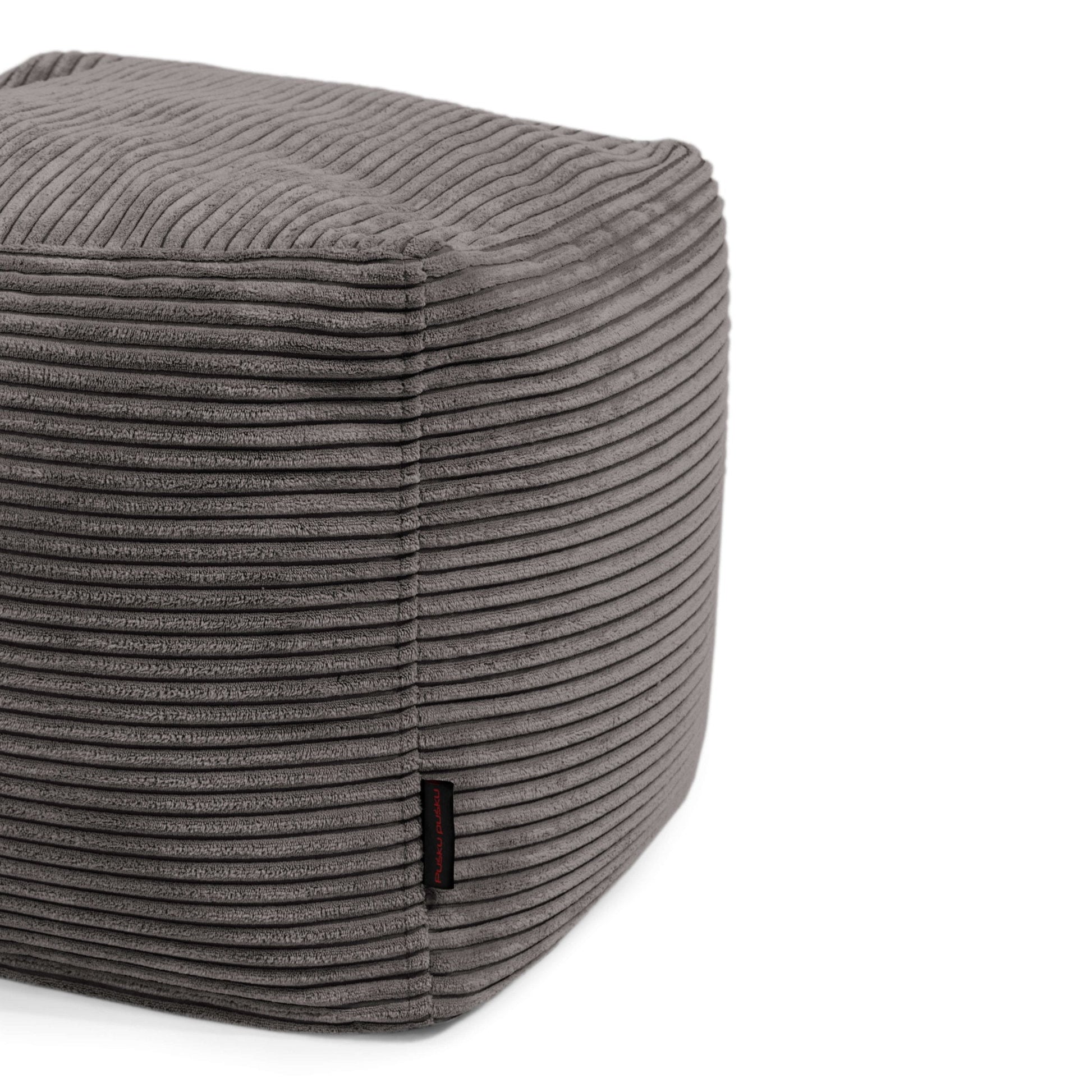 Pouf mit Cordbezug #K11 - Kasedia.store