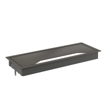 Schreibtisch Arco F3 mit eckigem Ausschnitt - Kasedia.store