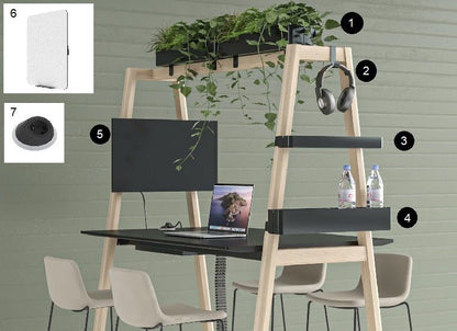Workdesk Arco KD#5 - Kasedia.store